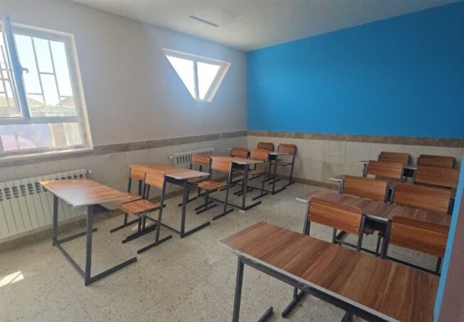 ساخت فضا‌های آموزشی در مناطق محروم شهرستان دیر